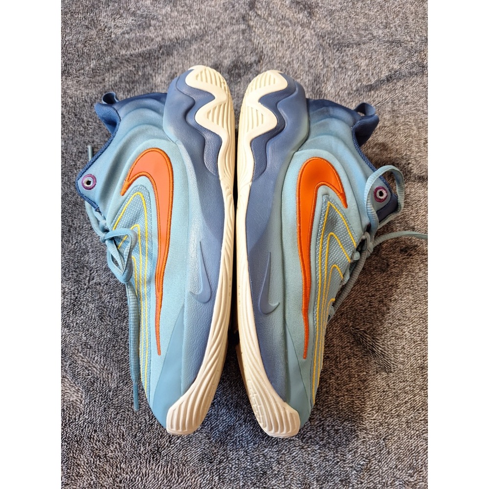 Nike Giannis Immortality 4 GS Sneaker Shoes 6Y Denim Turquoise FZ6734-400 - Picture 10 of 12